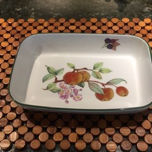 Evesham porcelain serving dish
